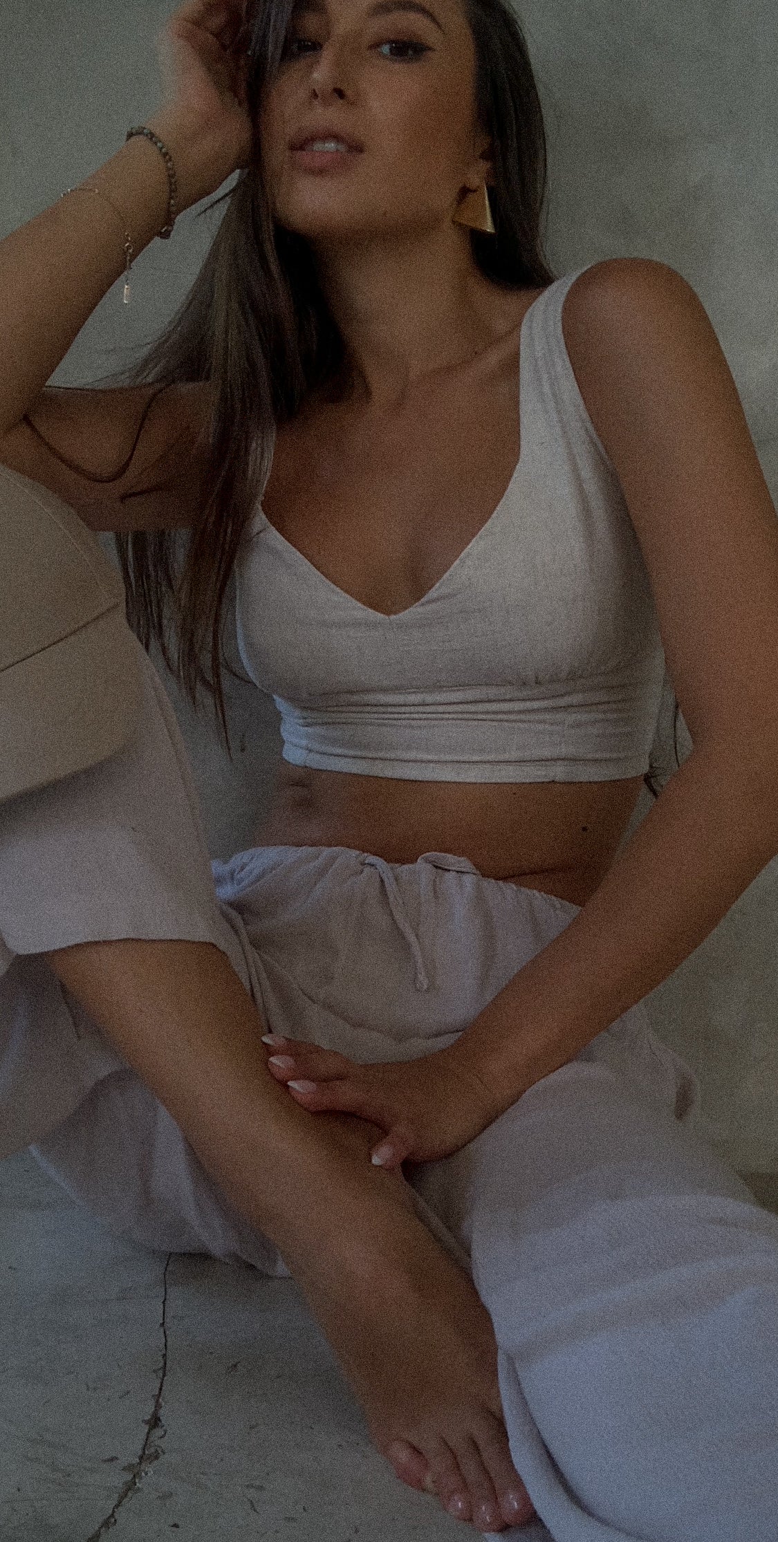 Putu Linen Rayon Blend Top