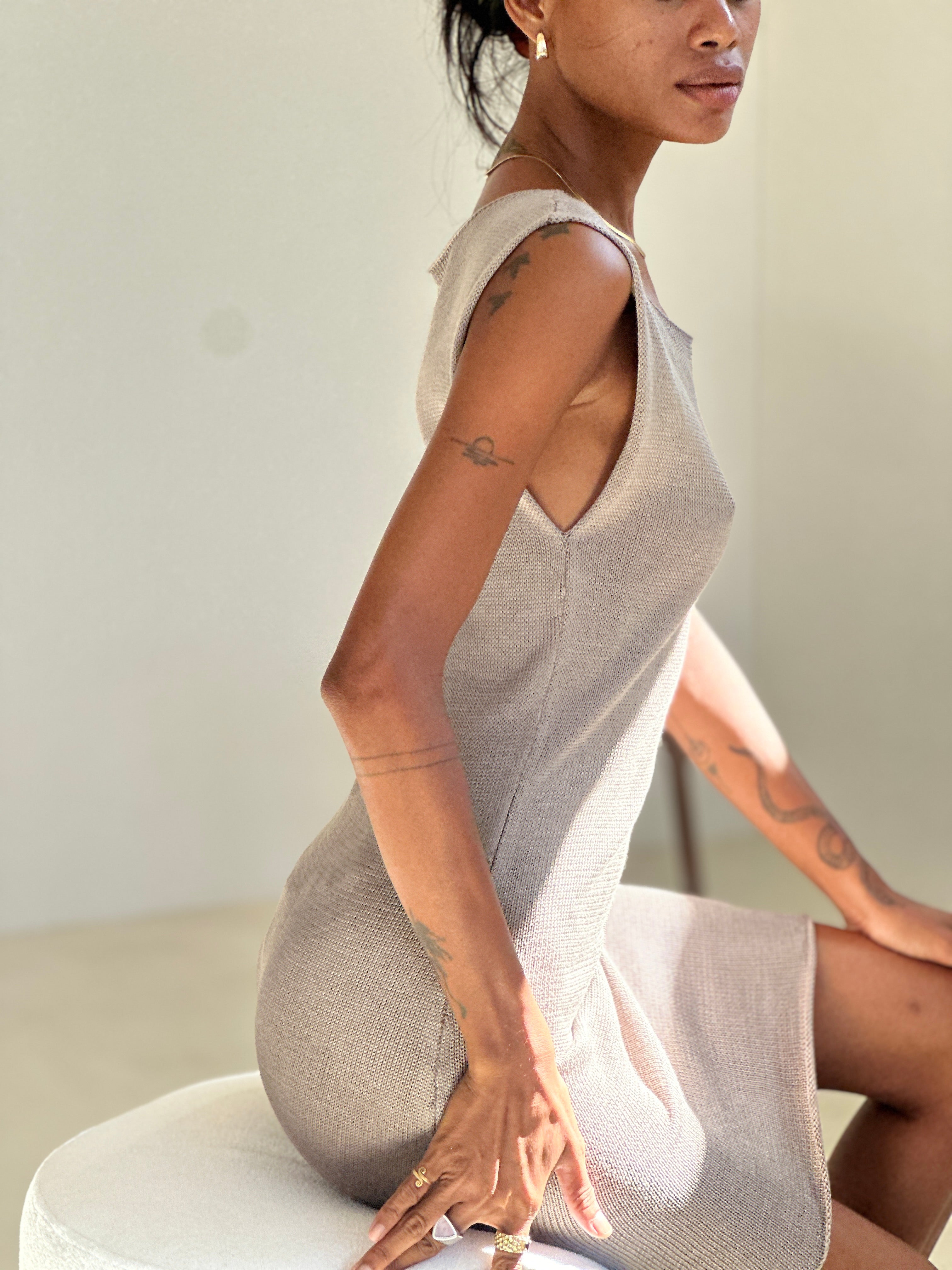 Mentari Mini Knit Dress