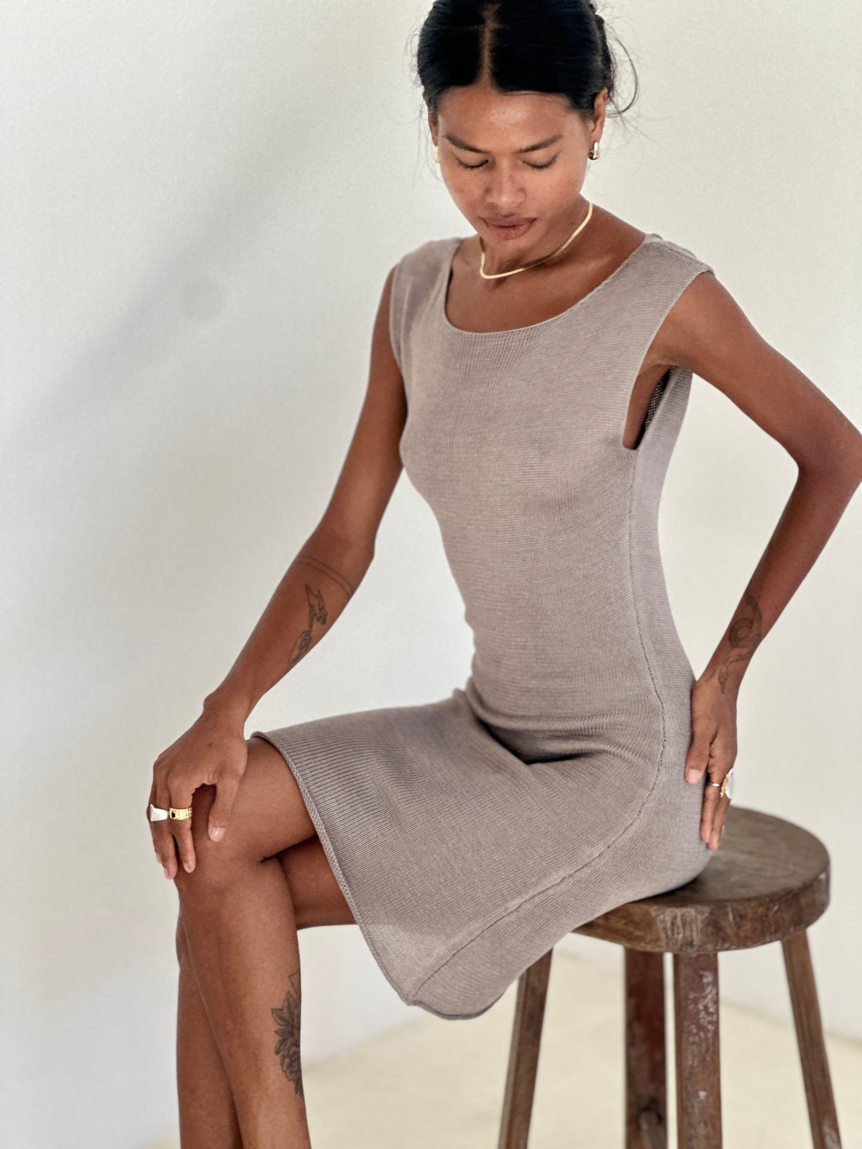 Mentari Mini Knit Dress