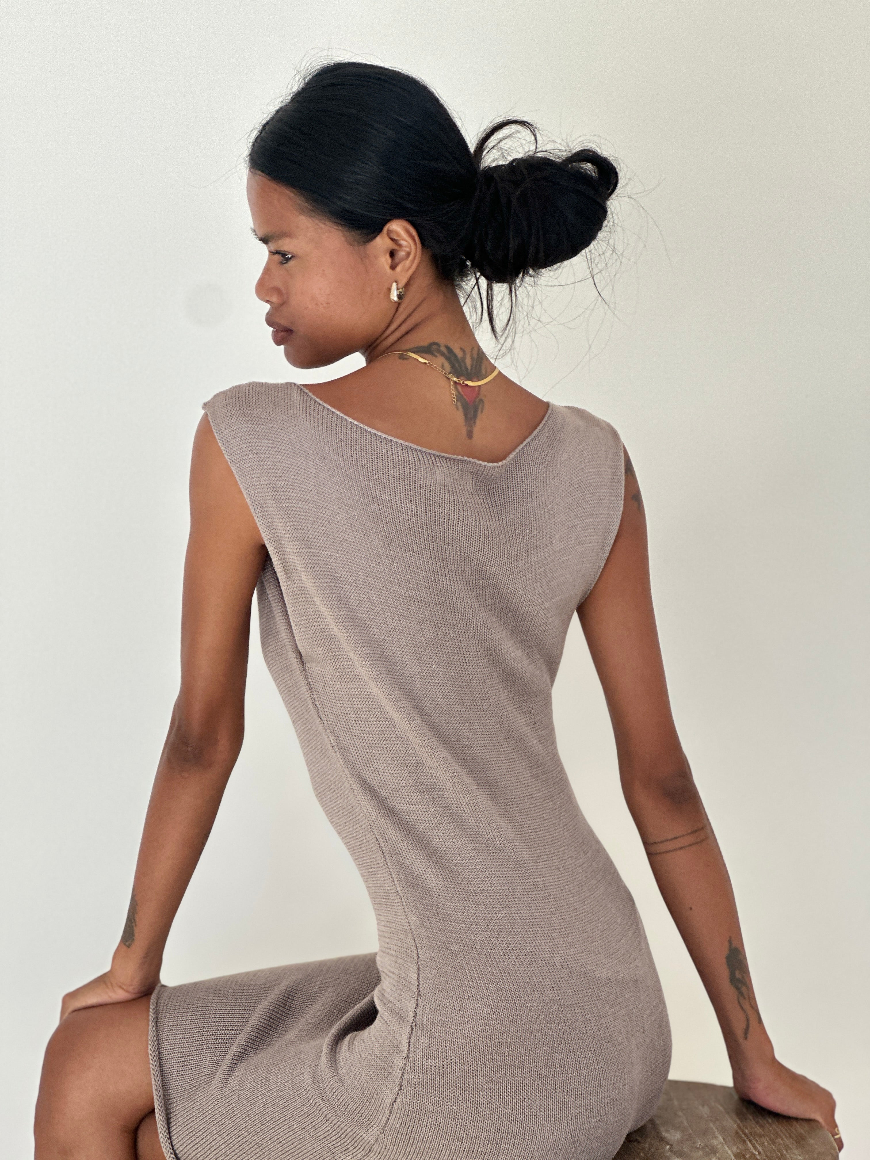 Mentari Mini Knit Dress