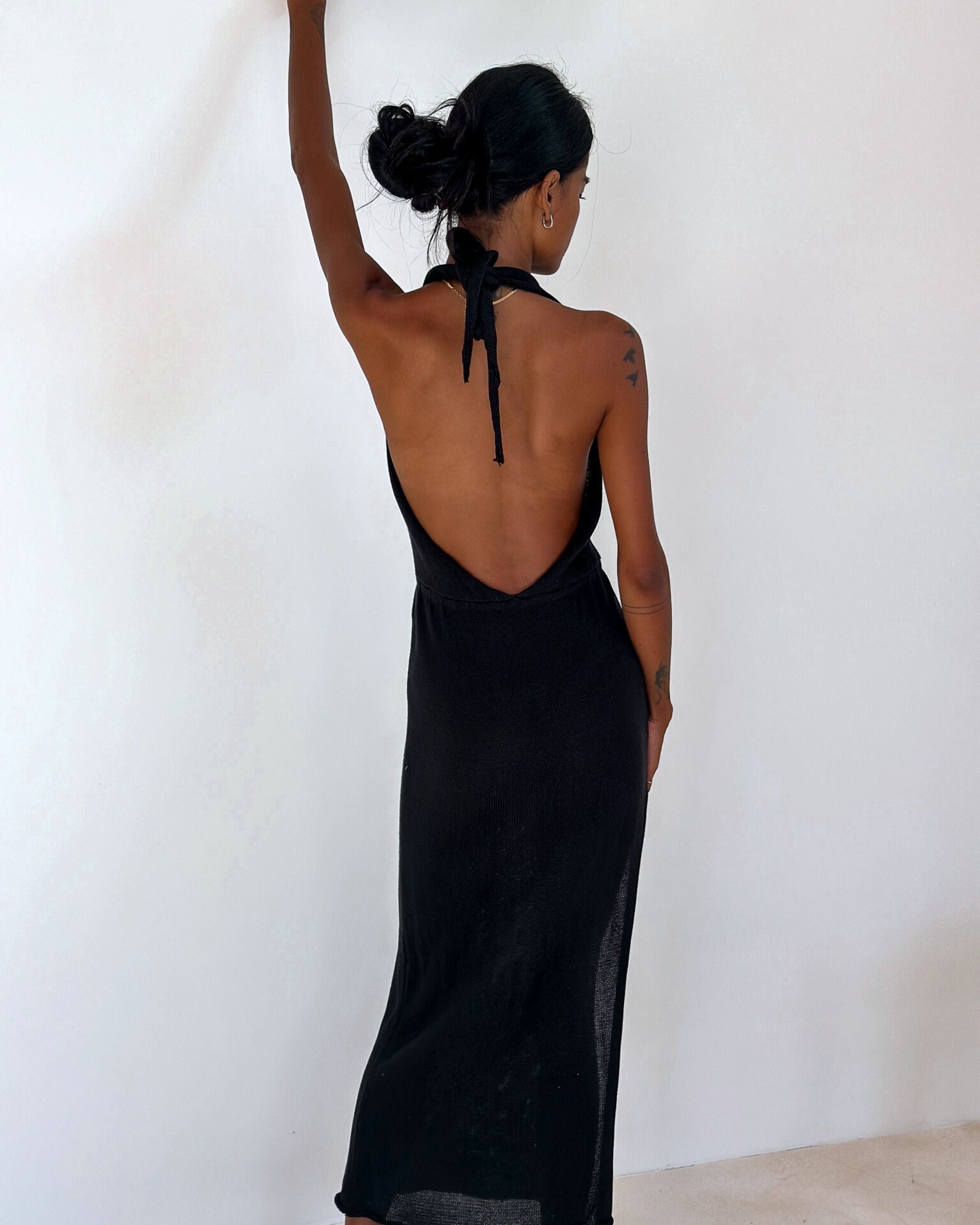 Asmara Holder Neckline Mid Dress