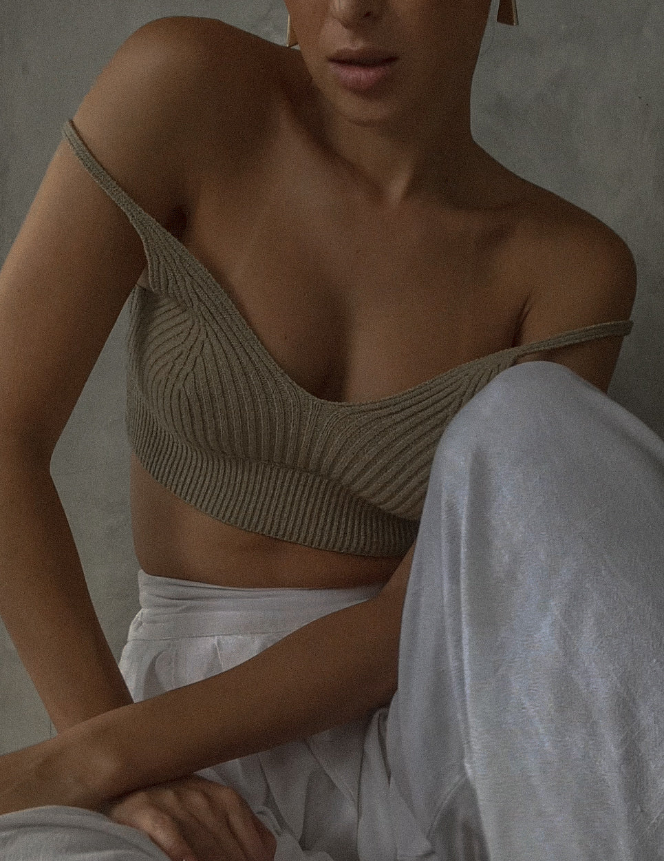 Iluh Bralette Rib Top