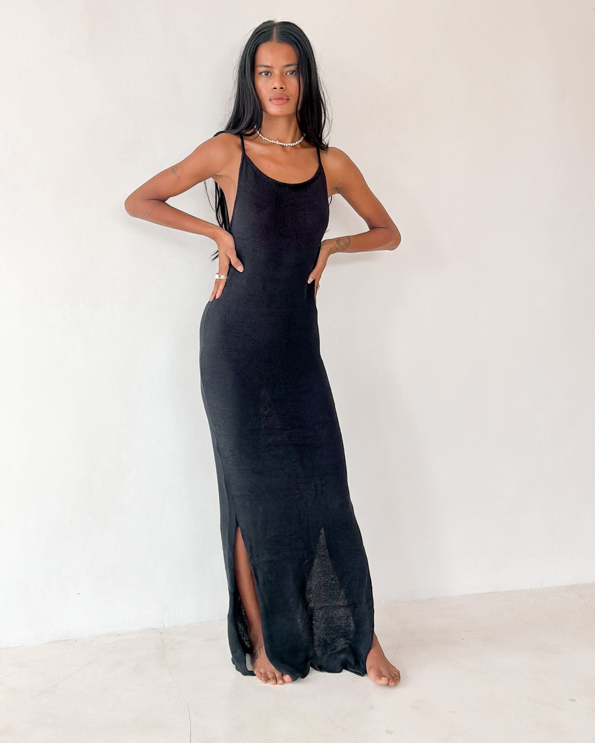 Utari Knit Long Dress