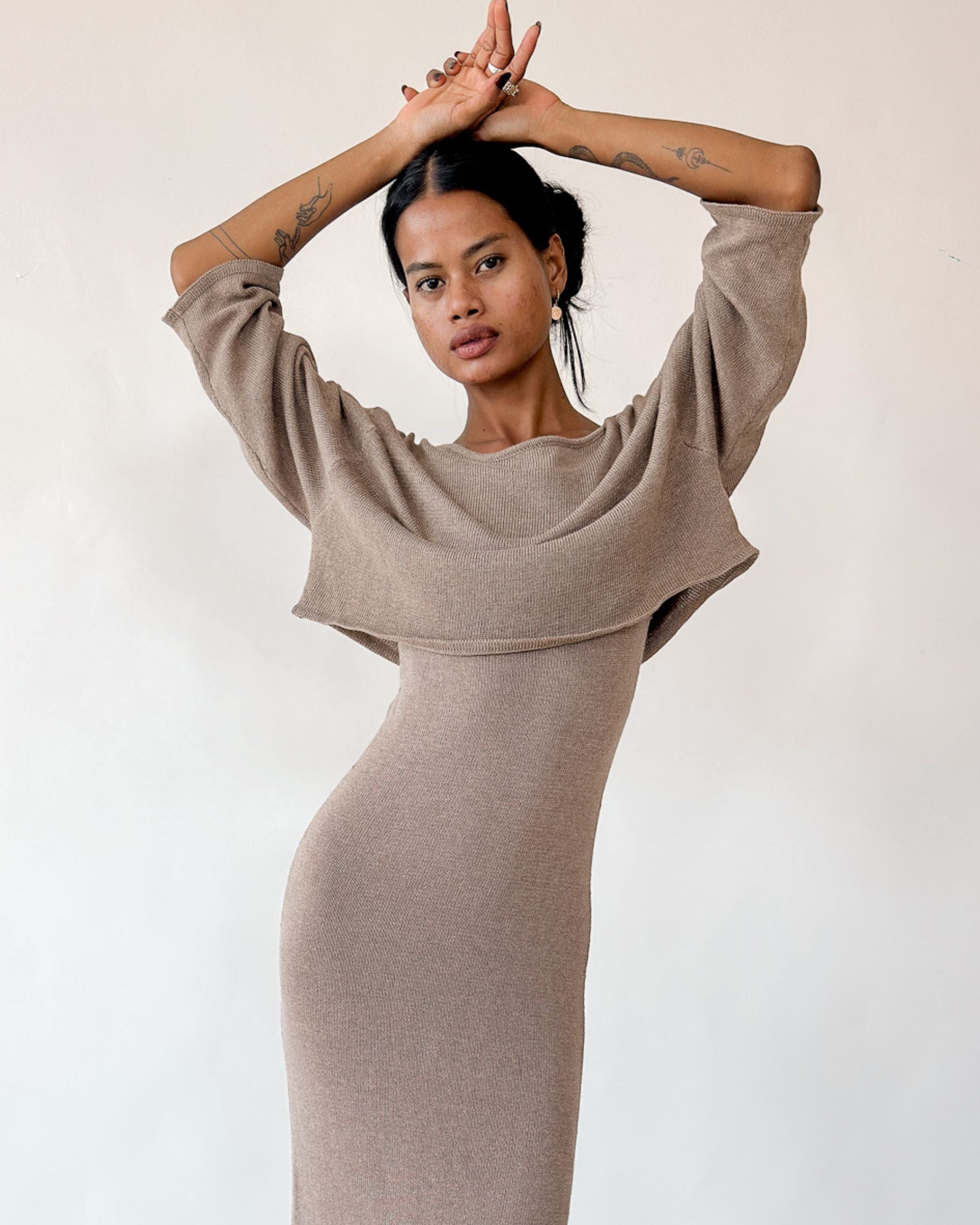 Utari Knit Long Dress